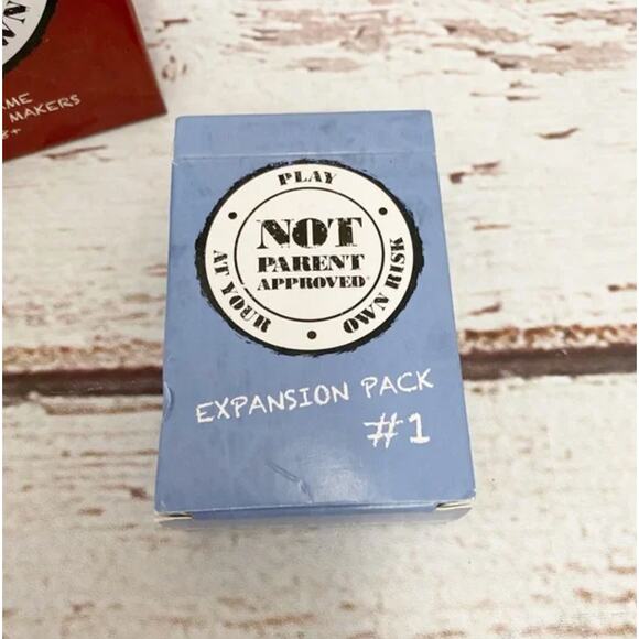 NOT PARENT APPROVED A Fun Card Game For Kids 8-12 and Expansion Pack - Picture 2 of 5